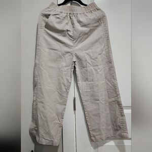 Women’s Cropped Linen Pants